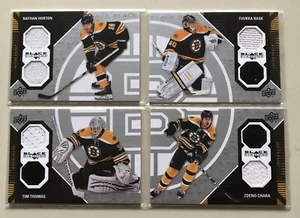 2011-12 BLACK DIAMOND BRUINS. CHARA - RASK - THOMAS - HORTON. - Picture 1 of 1