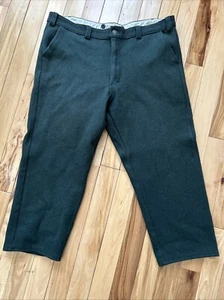 CODET 214 42x29 Green Heavy Wool Pants Hunting Vintage Canada - Picture 1 of 3