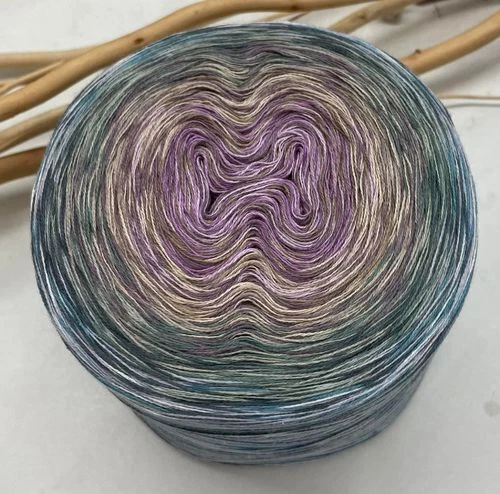 WÖLLKCHEN GP 70,19 €/kg Bobbel 0087 Farbverlaufsgarn 4-fädig 266 g 0,26 kg 1.000 m