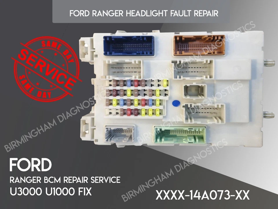 Servicio de reparación de faros Ford Ranger BCM U1000 y U3000 fallas 24 horas giro A+ Foto 1 de 1