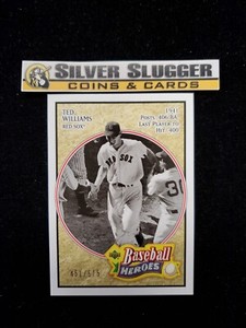 2005 Ted Williams Upper Deck Baseball Heroes /575 #186 Boston Red Sox