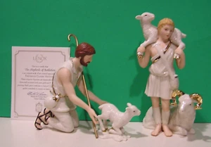 LENOX Classic Krippe Hirten von BETHLEHEM Set -- NEU in BOX mit COA - Bild 1 von 7