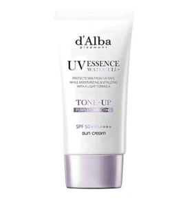 d'Alba Waterfull UV Essence Tone-Up Sunscreen 50ml Vegan #Purple K-Beauty - Picture 1 of 7