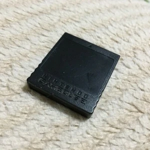 Gamecube Memory Card 251 BLACK DOL-014 Nintendo Official GC - Picture 1 of 2