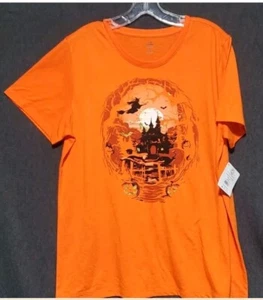 NWT WOMENS HALLOWEEN T-SHIRT SZ XLG - Picture 1 of 4