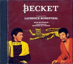 Laurence Rosenthal "BECKET" oscar nominated score promotional CD SEALED - Picture 1 of 2