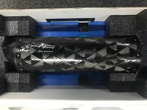 TWO BROTHERS CARBON FIBRE Slip On Exhaust Fits KAWASAKI Z800 2013 2014 2015 2016 - Picture 1 of 7