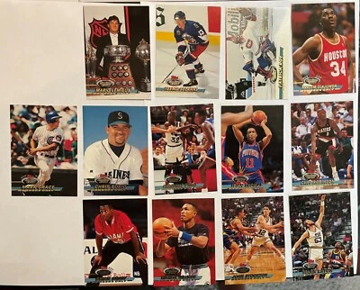 Tarjetas multideporte 1993 Topps Stadium Club solo para miembros Shaquille O'Neal, Lemieux Foto 1 de 4