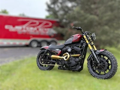 Exhaust 2 into 1 Harley Sportster Forty-Eight 48 | Stainless Steel | 2010-2022 - Image 1 of 4