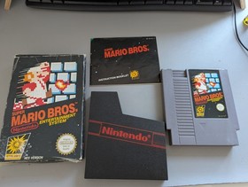 Nintendo NES Game Super Mario Bros Brothers Boxed Complete