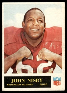 1963 Topps #192 JOHN NISBY Washington Redskins EX-NM - Picture 1 of 4