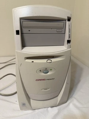 PC de escritorio Compaq Presario 5185 de colección (sin probar, rara) Foto 1 de 4