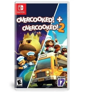 Überkocht! & Überkocht! 2 - Nintendo Switch Familienspiel NEU KOSTENLOSER US-VERSAND - Bild 1 von 6