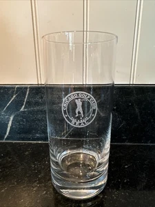 RARE Chicago Golf Club Vintage 16 oz Highball Cocktail Glass Far & Sure - Bild 1 von 3