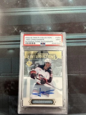 2022-23 Upper Deck Ultimate Collection - Ultimate Introductions Jake Christians  - Image 1 of 2