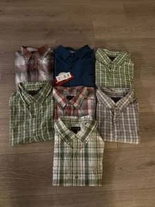 Wolverine Button Up Shirt Men’s XL XXL Lot Of 7 - Picture 1 of 12