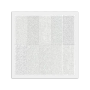 Pastel de Capa - 20) Cuadrados BLANCOS 10" X 10", Tela 100% Algodón, 2 Duplicados - Imagen 1 de 9