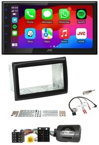 JVC Bluetooth USB Lenkrad 2DIN DAB Autoradio für Renault Megane II 2005-2008 - Bild 1 von 11