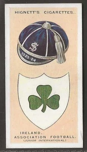 HIGNETT-INTERNATIONAL CAPS AND BADGES 1924-#16- IRELAND ASSOCIATION FOOTBALL - Picture 1 of 2