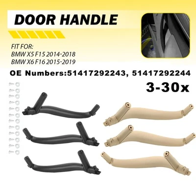 Inner Handle Door Interior Panel Pull Trim Cover for BMW X6 F16 X5 F15 2015-2019 - Image 1 of 4