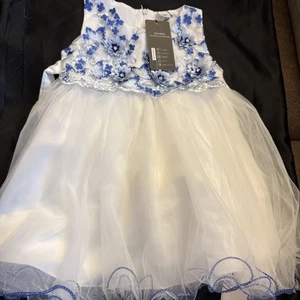 CIELARKO Girls Dress Kids Flower Lace Party Wedding Dresses for 2-11 Years - Picture 1 of 3