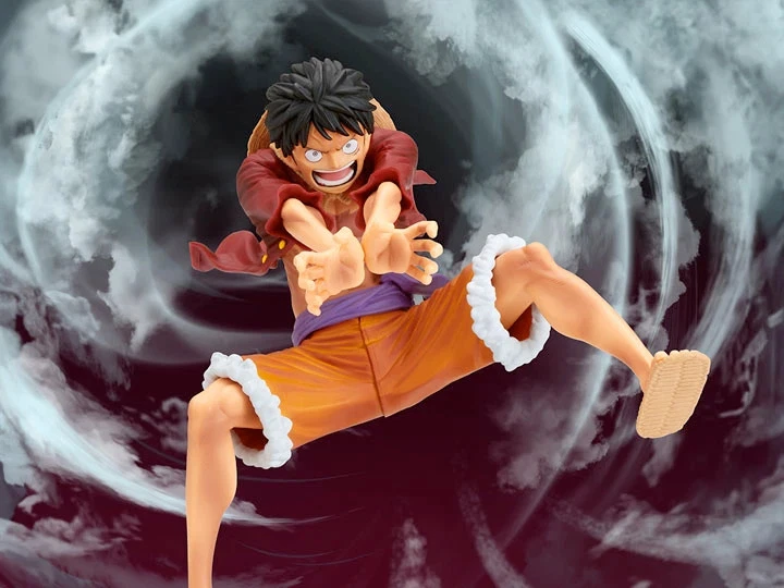 ONE PIECE STATUA MONKEY D. LUFFY I-II SPECIAL VER. B BANPRESTO MAXIMATIC 21CM - Immagine 1 di 4