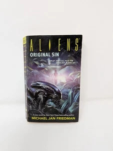 Aliens: Original Sin Paperback By Friedman, Michael Jan 2005 Science Fiction 1st - Picture 1 of 7