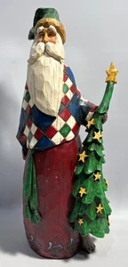 2002 Jim Shore Heartwood Creek "Santa" B105530 no Box - Picture 1 of 7