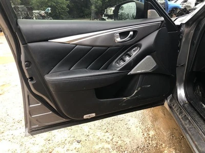Infiniti Q50 2017 interior delantero panel de moldura de puerta conductor izquierdo negro 952346 Foto 1 de 4
