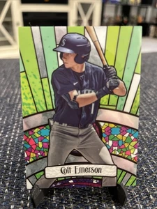 2023 Bowman Draft - Bowman Glass Colt Emerson #BGA-11 (RC) - Picture 1 of 2