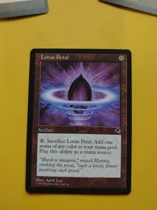 Lotus Petal. Tempest . Artifact. Magic the Gathering Card. - Picture 1 of 5