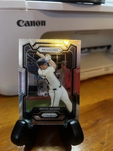 2024 Panini Prizm - Brock Wilken #122 (RC) - Picture 1 of 2