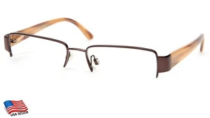 POLO RALPH LAUREN RL 5034 9013 Brown EYEGLASSES FRAME 50-16-135 B34mm - Picture 1 of 10