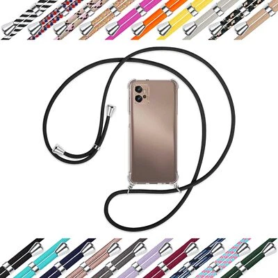 Collier (A) pour Motorola Moto G32 Coque avec cordon Bandoulière Etui - Photo 1/4