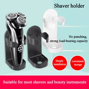 Storage Shelf Bathroom Supplies Beauty Instrument Shelf Hole Free Shelf Durable - Picture 1 of 10