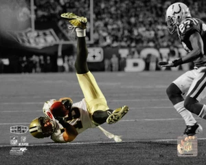  Impresión fotográfica de Lance Moore de los New Orleans Saints #1131 - Imagen 1 de 4