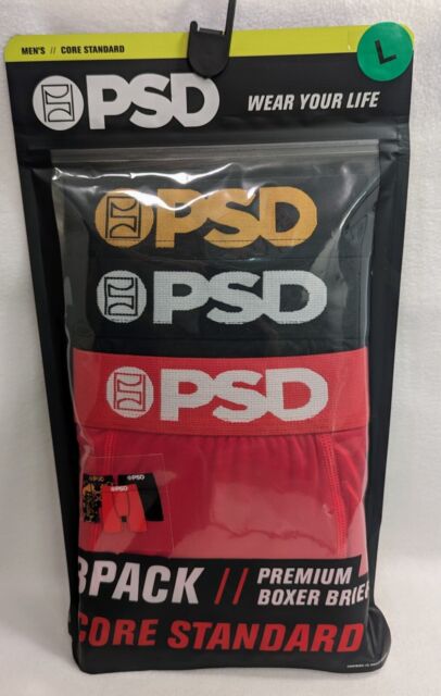 PSD Underwear Weed Rasta II 2 OG Boxer Briefs Mens Underwear Extra