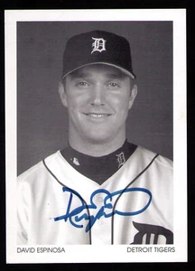 David Espinosa Detroit Tigers AUTOGRAPHED SIGNED Photo Pack Picture Pack - Picture 1 of 2