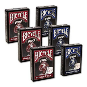 Tarjetas Bicicleta Pro Poker Peek (Rojo) - Imagen 1 de 2