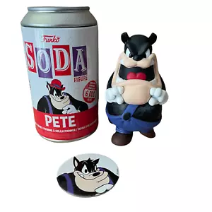 Funko SODA - Pete - Chase (1/1000) - Disney/Mickey Mouse/Pete Without Hat/New 🐙 - Picture 1 of 12