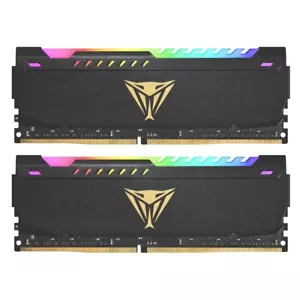 Patriot Viper Steel RGB 32GB (2 x 16GB) DDR4 3200 (PC4-25600) CL16 Desktop RAM - Zdjęcie 1 z 19