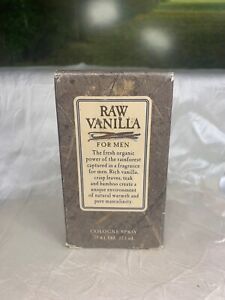  Coty Raw Vanilla for Men 22.1ml Cologne Spray (new with box)