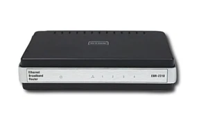 D-LINK EBR-2310 / 4-PORTS 10/100Mbps ETHERNET BROADBAND WIRED ROUTER WORKS GREAT - Picture 1 of 3