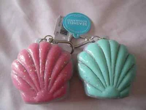 Bath & Body Works BFF PB Pocketbac Pal Holder Pink Teal SEASHELL you + a friend - Picture 1 of 4