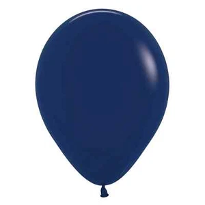 Sempertex Navy Blue Dark Latex Balloons Helium Air 5 12 18 inch decorations - Picture 1 of 1