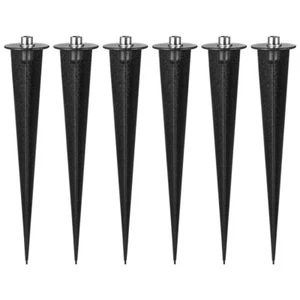 6 Pcs Landscape Lighting Garden Lawn Lamp Accessories Stakes for Solar Lights - Picture 1 of 11