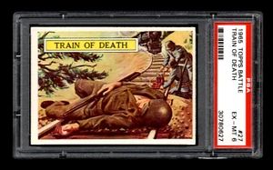 1965 Topps Battle #27 Train Of Death PSA 6 - Picture 1 of 2