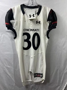 Under Armour Men's L Cincinnati Bearcats Football Diablo Jersey #30 $180 UF021JM - Picture 1 of 5