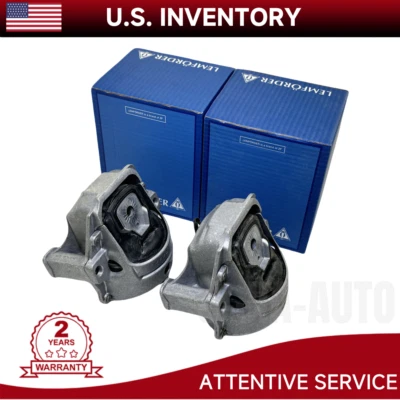 OEM 2Pcs Front & Left Engine Motor Mounts Kit For Audi A4 A5 Quattro allroad Q5 - Image 1 of 4