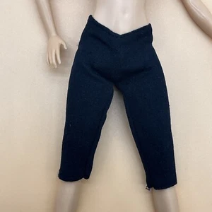 Barbie Doll Yoga Pants Black Capri Workout Leggings Replacement Doll Clothes - Picture 1 of 8